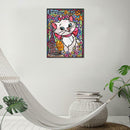 5D DIY Full Drill Diamond Painting Cartoon Cat Cross Stitch Embroidery Kits