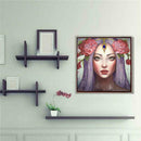 5D DIY Special Shaped Diamond Painting Girl Cross Stitch Mosaic Craft Kits