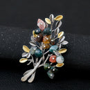 Christmas Tree Brooches Corsage Collar Broche Pins Fashion Jewelry Wholesale Ew