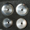 25Pcs Watch Back Case Metal Aluminum Closer Press Dies Watch Repair Tool
