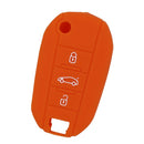 Silicone Keyless Entry Car Remote Fob Key Fob Bag Holder Case Folding Flip