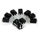 10 Pcs DIP-4 817C Optocoupler IC Opto Coupler SMD 80kHz