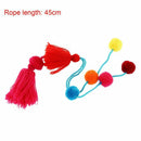 1pc Colorful Key Chain Bag Accessories Tassel Bag Purse Rainbow Charm Keych