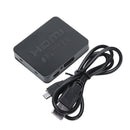 New 2 Output 1 Input HDMI Splitter Amplifier Switch Box Hub View HD 1080P