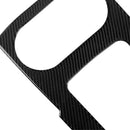 3Pcs Car Interior Accessories Carbon Fiber Gear Shift Knob Dashboard Cover