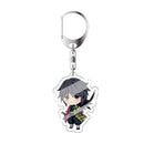 4pcs Cartoon Anime Keychain Pendant Keyring Halloween Christmas Child Gift