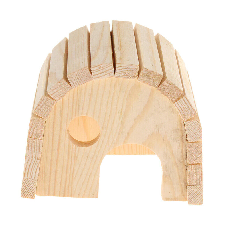 Small Wooden Hamster House Single-layer Hamster Cage Home Villa