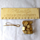 Wooden Calendar Plaque Family Birthday Special Date Reminder Board DIY Decor