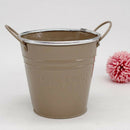 1XNordic Simple Garden Planter Flower Plant Bucket for Weeding Decor-Khaki