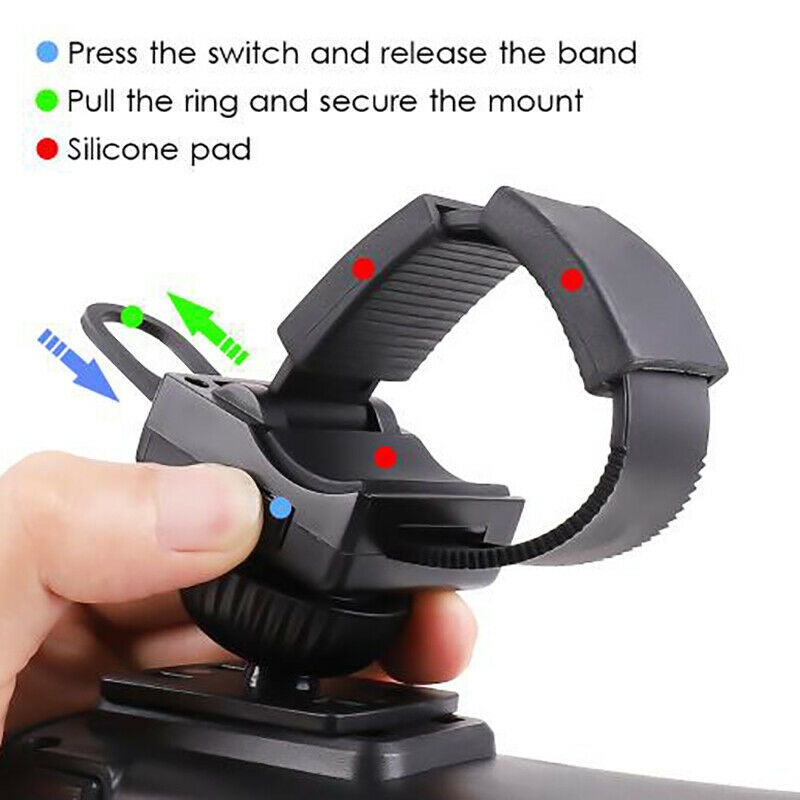 4-10.5inch Bike Handle Tablet Holder Gym Handlebar Bike Exercise Phone Holde Hn