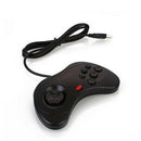 Gamepad Usb Classic Style Wire Handle For All 16-Bit Md Games From Sega Bla