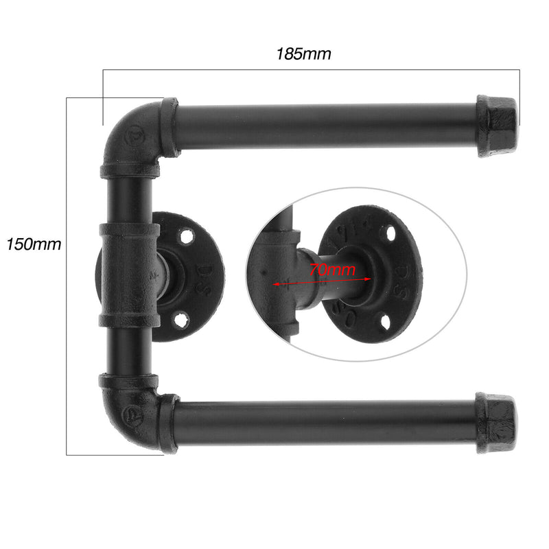 Modern Towel Bar Towel Rack, Iron Bathroom Hardware Towel Hanger Wall Mounted,