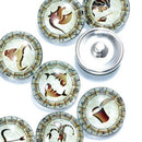 Zodiac Sign Snap Button Sewing Crafts Snappers DIY Crafts Fastener 12pcs