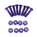 Pack of 16 Replacement Skateboard Truck Hardware Longboard Mounting Screws Bolts
