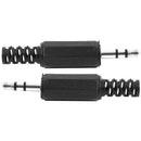 10 pcs 3.5mm 1/8" Audio Male Plug Jack Adapter Stereo Connector Headphone B