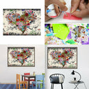 5D DIY Diamond Painting Heart Flowers Embroidery Cross Craft Stitch Home Decor