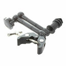 11" Inch Friction Articulating Magic Arm + Super Clamp Crab Plier Clip for