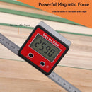 Digital LCD Inclinometer Spirit Level Box Protractor Angle Finder Gauge Meter