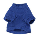 Cute little pet T shirt puppy cat apparel dog clothes best star print blue  K2H7