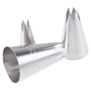 3Pcs Premium Stainless Steel Piping Nozzles Russian Pastry Tips Decorating T FU