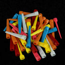 Tees Golfer Golfing Club 10pcs 2.8 inch(7cm) Plastic Wedge Tools Low Golf U W2S5