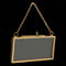 4Pcs Retro Double Sided Hanging Clear Glass Hanging Frame Pictures Frames