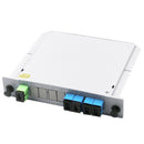 1:4 Fiber Optical Plc Splitter Sc/Upc 1X4 Lgx Box Cassette Card Inserting P