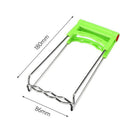 1X(8Pcs 8 Inch Air Fryer Frying Cage Dish Baking Pan Rack Pizza Tray Pot Ac