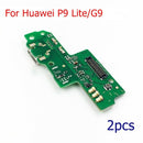 Headphone Dock Connector Charging USB Port Flex Cable For  Huawei P9 Lite/G9