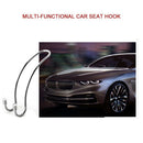 Stainless Steel Car Space Saver Organizer Bag Hook Hanger Holder 2pcs New