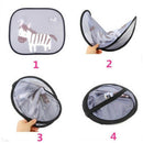 2pcs Car Window Sun Shades - Universal Car Sunshades - Blocks Harmful UV Ra