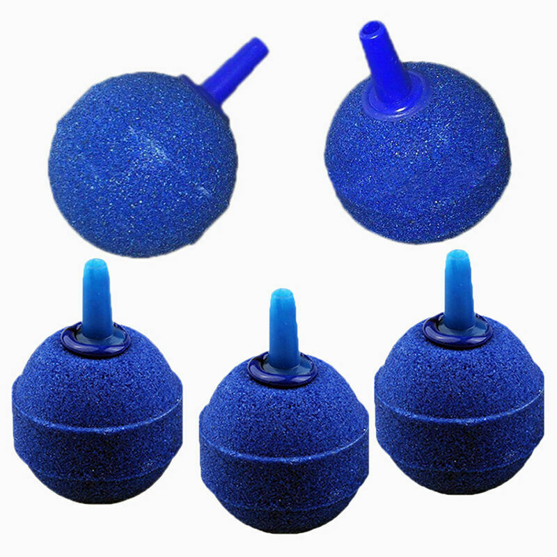 5X 25mm AirStones Air Stones Round Balls For Aquarium Fish Tank Pump AU U9D0.
