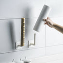 2pcs Kitchen Self-adhesive Paper Roll Rack Towel Tissue Hanger Storage RackS Ew