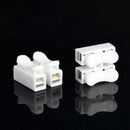 30x Electrical Cable Connectors Quick Splice Lock Wire Terminals Self LockingAA