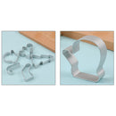 5christmas cookie cutter biscuit mould aluminum sugarcraft cutter baking tool Z
