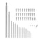 51pcs Saxophone Sax Repair Parts Screws Set Accessories