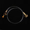 Propane Refill Adapter Picnic Camping Stove Gas Hose Double Sided Adjustabl