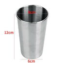 500Ml Stainless Steel Mugs Tumbler Pint Cups Outdoor Camping Travel Mugs Dr