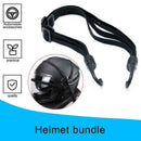 Motorcycle Motorbike Helmet Elastic Rope Strap Luggage Hook Bungee W/ 2 Net G4H8
