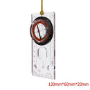 Portable Mapping Ruler Outdoor Survival Camping Hiking Compass Tool DC45-5C