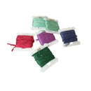 120 Pieces White Plastic Floss Bobbins Thread Embroidery Cross Stitch Bobbi D2C4