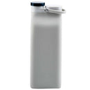 Collapsible Foldable Water Bottle Silicone Lightweight Leak Proof for HikingF8R4