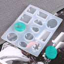 195pcs/set Earring Making Set 5pcs Earring Molds 50pcs Eye Pins for Pendants
