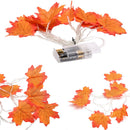 Maple Leaves LED String Light Battery Operated Autumn Garden Decoration LightiTO