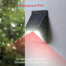 48LED Solar Light Human Body Motion Sensor IP65 Waterproof Wall Light Lamp