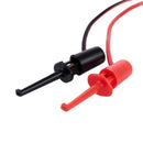 1 Pair Multimeter Electrical Testing Dual SMD IC Test Hook Lead Cable 1M