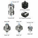 Camera Screw, 22 Pcs 1/4 Inch and 3/8 Inch Converter Threaded Screws Adapte X2Z6