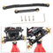 1:24 Aluminum Alloy Steering Rod Tie Links for Axial SCX24 90081 Crawler Car