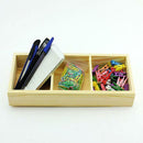 Wood 6-Grid Flower Planter Succulent Pot Storage Box Plant Box Desktop Decor