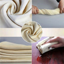 1X Natural Chamois Leather Car Cleaning Cloth Washing Suede AbsorbentTowelNewLJ